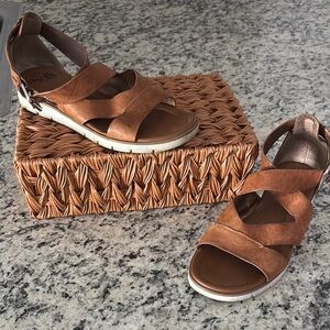 Women's Brown Sofft Sandals